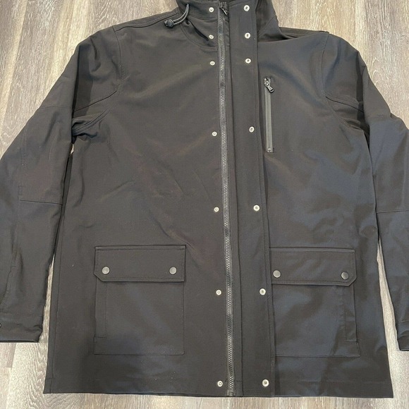 Rock & Republic Mens Hooded Jacket XXL Black - Picture 3 of 9